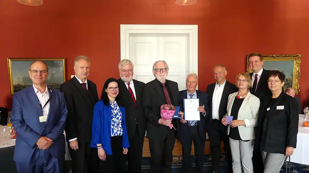 Wilfried Grunau mit der Lenné-Medaille ausgezeichnet