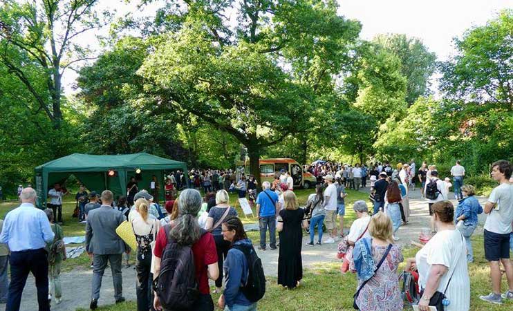 Impressionen der Kleinen Parknacht in Frankfurt
(Oder). Fotos: Gudlowski